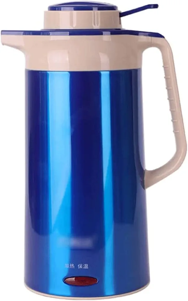 GaRcan Electric Kettles Electric Kettle Stainless Steel Insulated Eco-friendly Hot Water Boiler 360° Swivel Base Cordless Water Warmer 2.5l/87.9oz ease of use (Blue a)