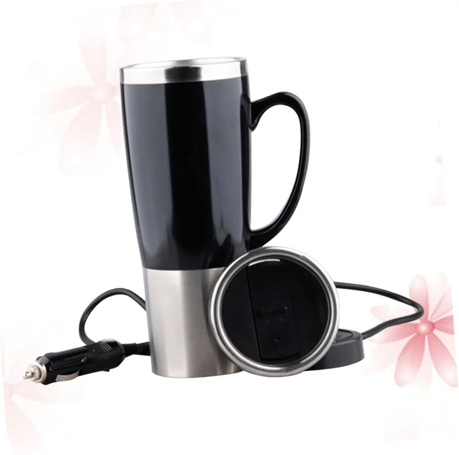 Water Kettle Coffee Mug Cup Travel Kettle Water Jugs Water Heater Electric Kettle Electrical Kettle Electric Tea Kettle Car Kettle Black