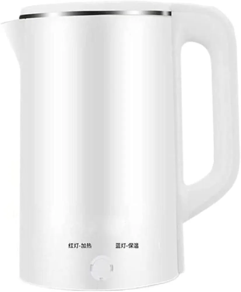 GaRcan Electric Kettles Cordless Electric Kettle Automatic Shut-off Boil-dry Protection Flip-top Kettle Boiler 2.5 Liter Fast Boil Hot Water Boiler ease of use (Green Common)