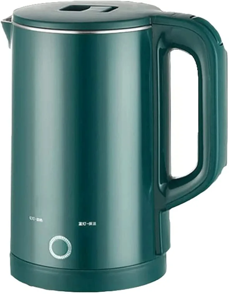 GaRcan Electric Kettles Cordless Electric Kettle Automatic Shut-off Boil-dry Protection Flip-top Kettle Boiler 2.5 Liter Fast Boil Hot Water Boiler ease of use (White Keep Warm)