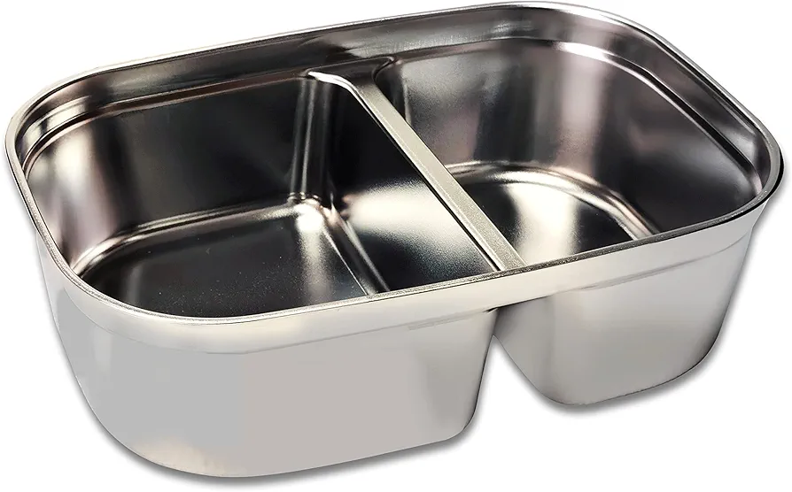FORABEST 304 Stainless Steel Inner Container for Electric Lunch Box - (YY-3166) Easy to Clean Removable Food Container with 1.5 Liter Capacity - Eco Friendly and Dishwasher Safe