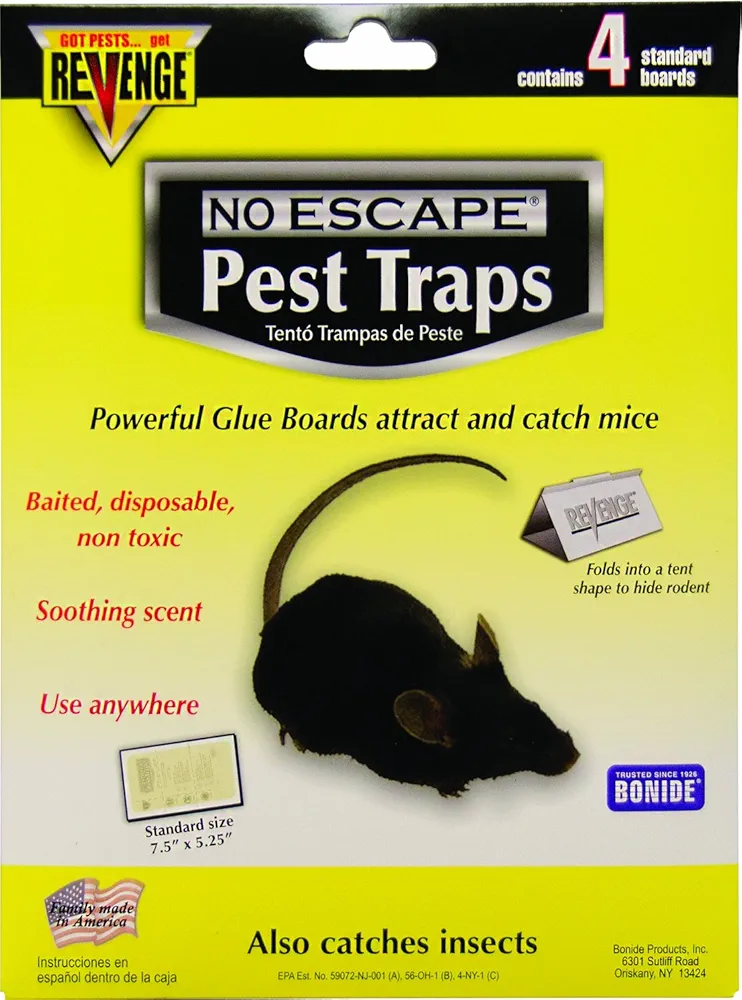 Bonide Products-ROXIDE 47044/61122 Revenge Mice Glue Board