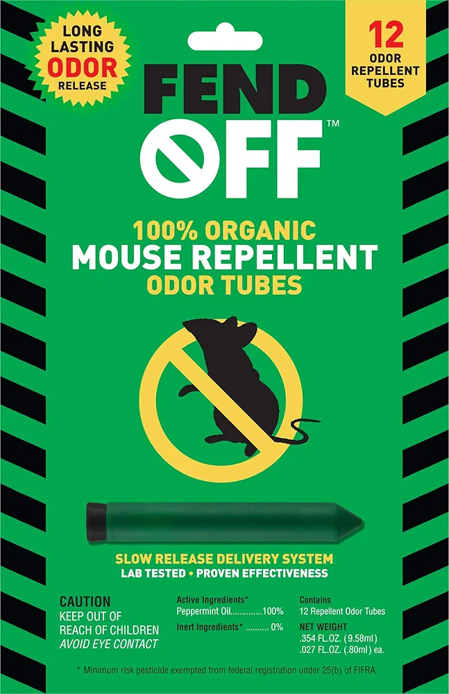 Luster Leaf Fend Off Organic Repellent, 12 Pack