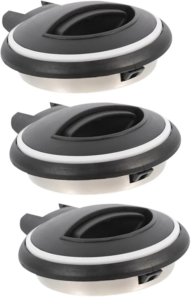 Unomor 3pcs Kettle Lid Cover for Teakettle Heating Cup Lids Electric Kettle Supplies Universal Electric Kettle Cover Heating Water Kettle Cover Parts Electric Teapot Lid