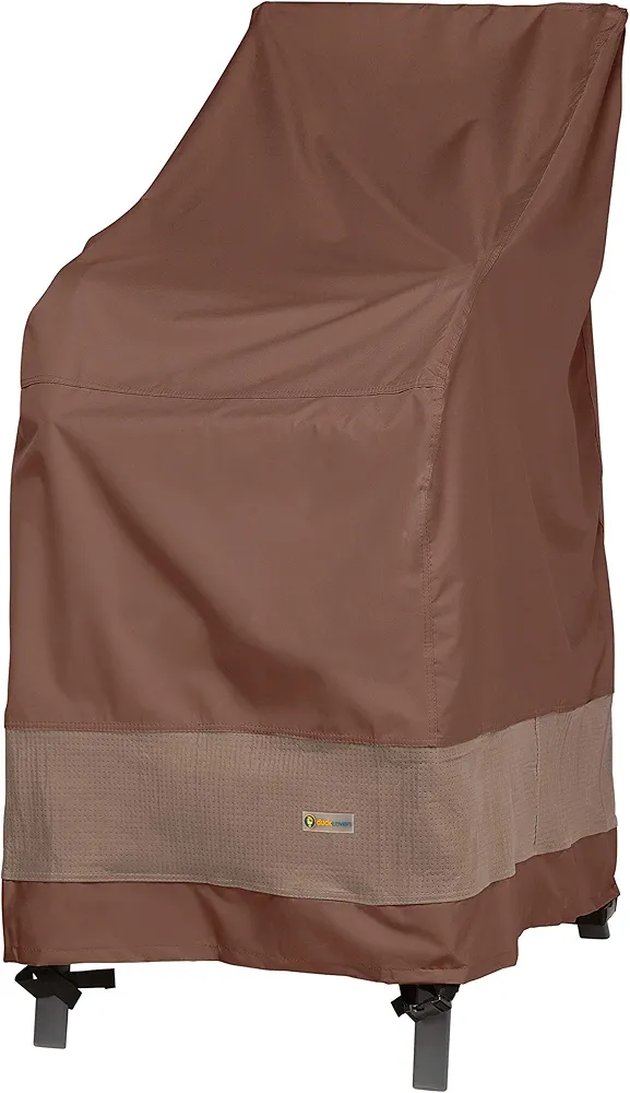 Duck Covers Ultimate Waterproof 28 Inch Stackable Patio Chair Cover, Outdoor Chair Covers
