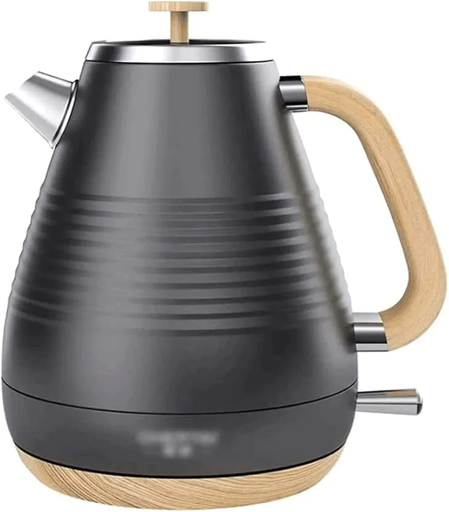 Electric Kettles Electric Tea Kettle 1.7 L Double Wall Electric Kettle with Stainless Steel Inner Fast Heating Hot Water Boiler Auto Shut-Off ease of use