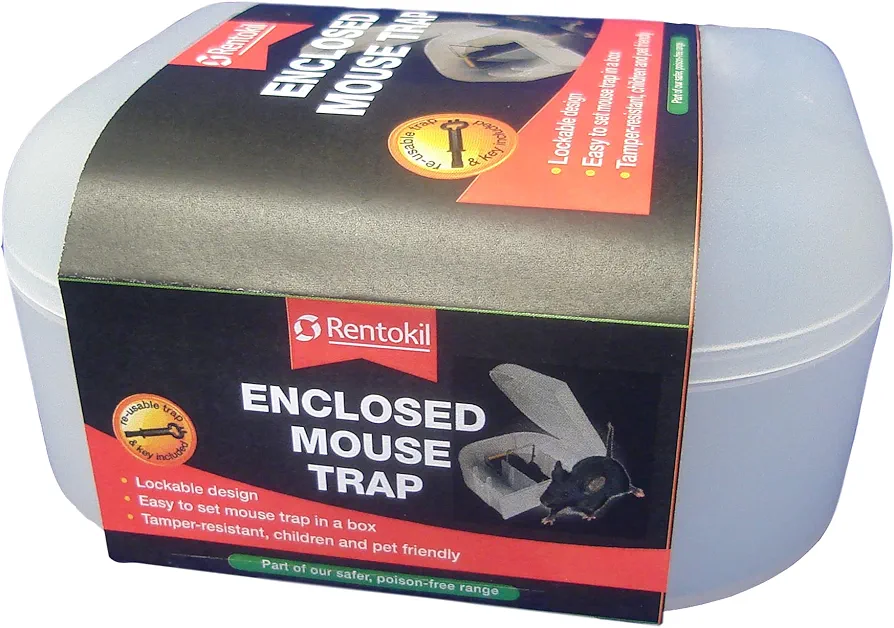 REN0165 Enclosed Trap, Clear, One Size
