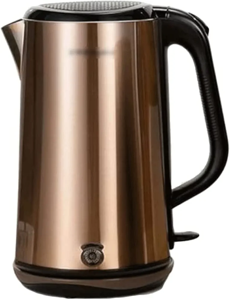 GaRcan Electric Kettles Large Capacity Electric Kettle Cordless Quick Boil Hot Water Boiler Stainless Steel Auto Shutoff Water Boiler 1.8l/63.3 Oz ease of use (Gold)
