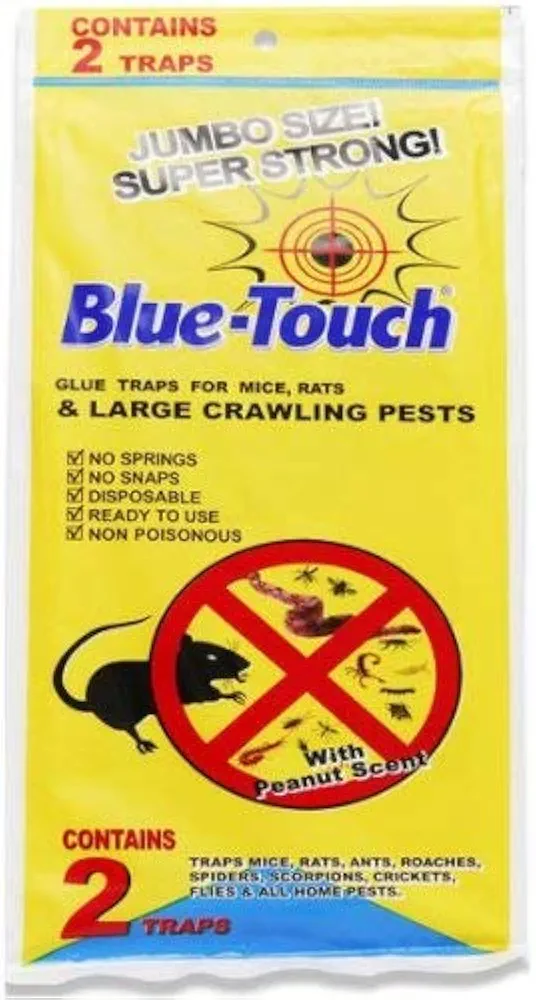32216 PE Large Glue Mouse Trap, Case of 144-2 per Pack