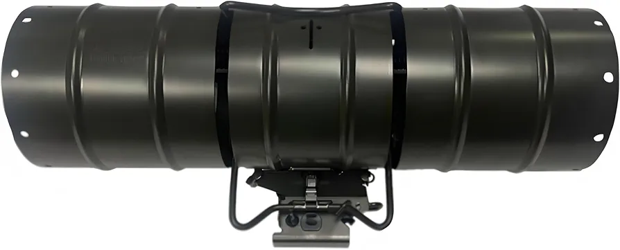 Easy Set Tube Trap Tunnel Squirrel Trap - 15" Long Double Torsion Spring Steel Rodent Trap - Naturally Attracts Rodents - Rust Resistant, Built-in Safety Latch and 5 Tension Setting