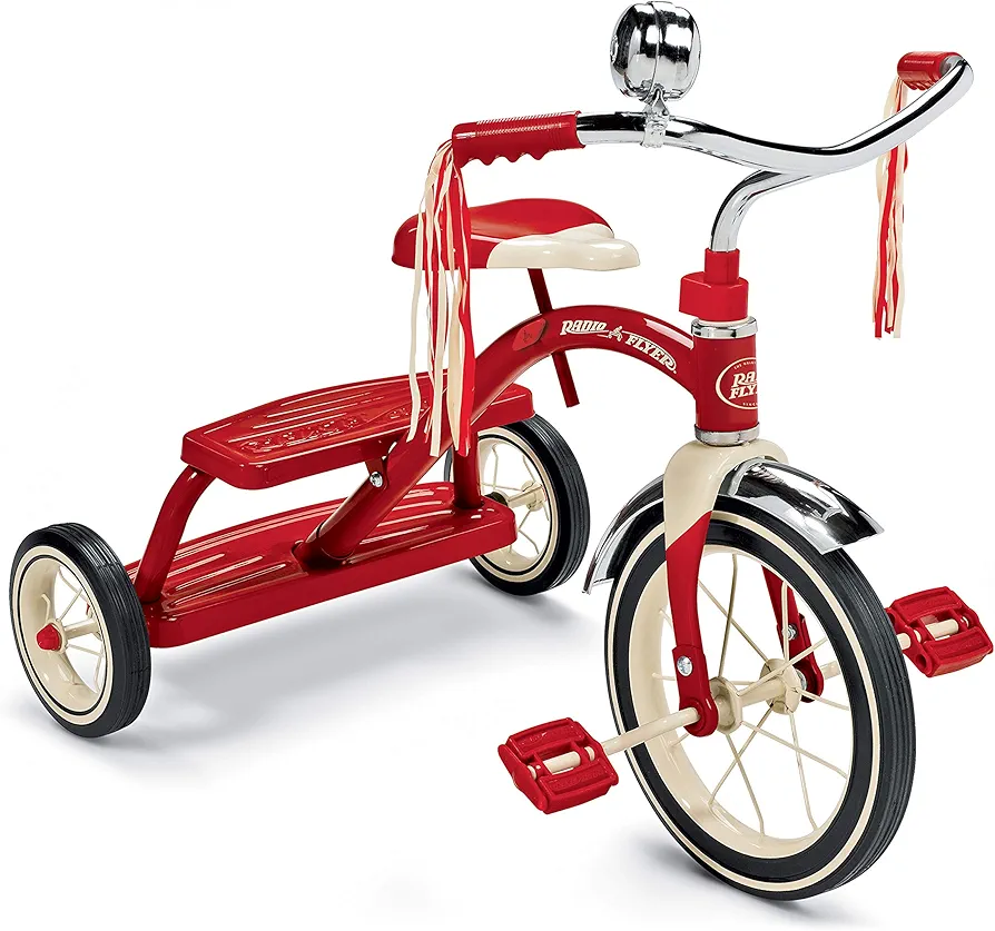 Radio Flyer Classic Red Dual Deck Tricycle