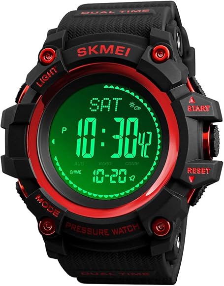 S Shock Military Sports Watches Compass Pedometer Calories Mens Watch Digital Waterproof Electronic Watches Men Wristwatch