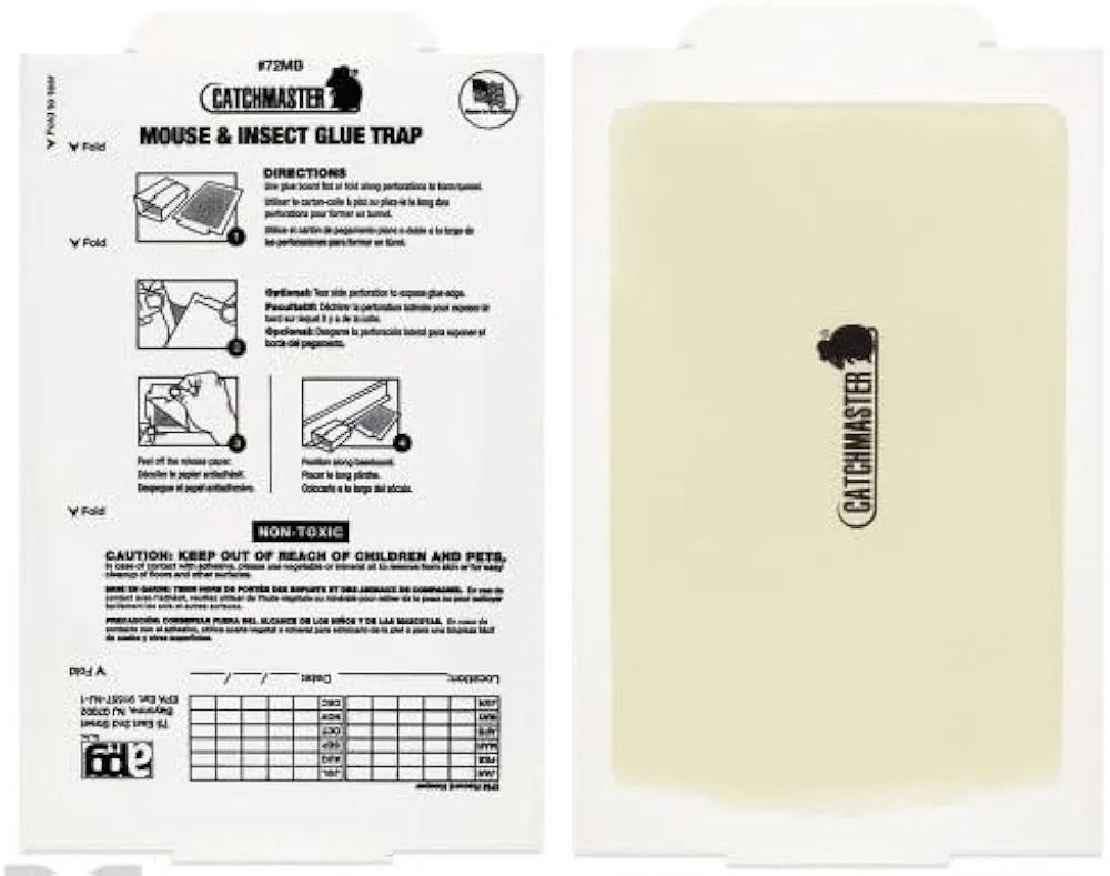 Catchmaster 72MB Glueboards QTY 12 Glueboards 602534 by Catchmaster